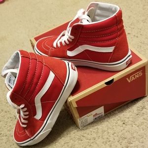 Red High Top Vans**Price Set*